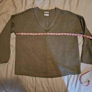 Green Blu Pepper Long Sleeve Shirt